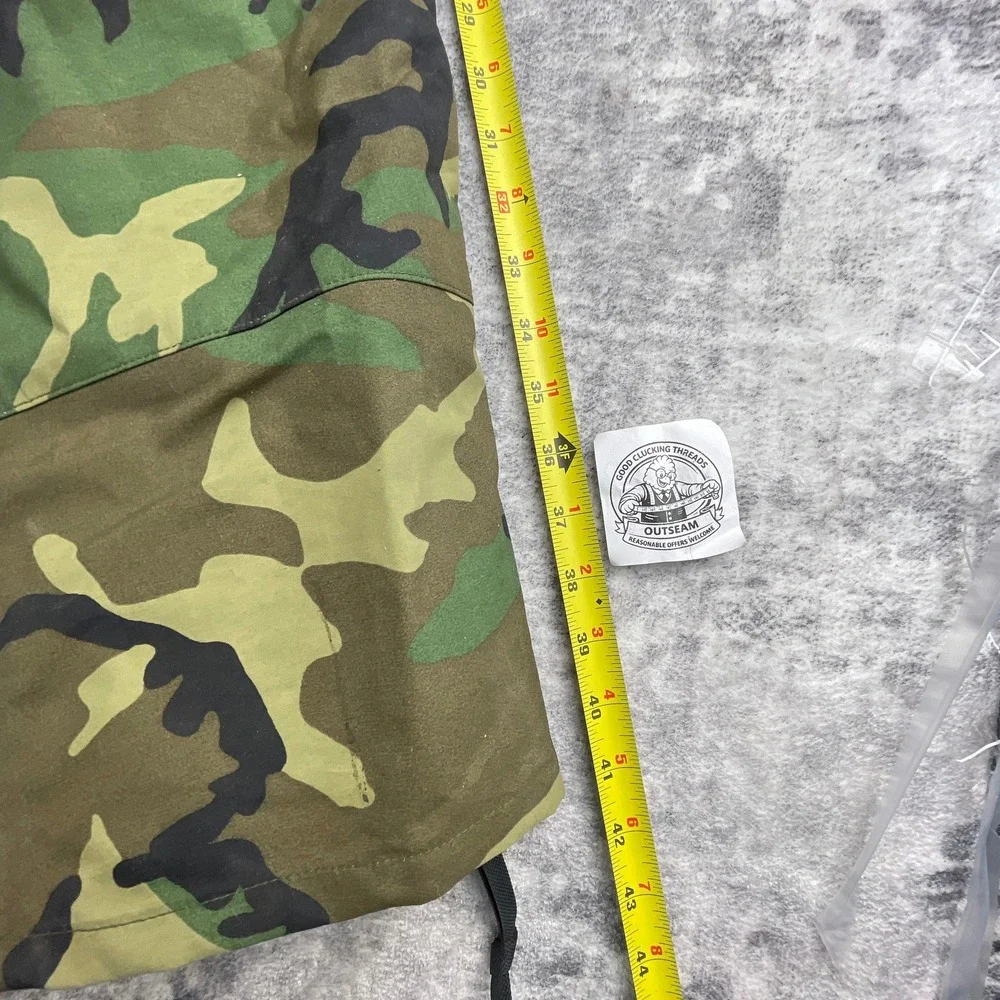 GI Mens Medium Regular Camo Extended Cold Weather Trousers Green Olive Khaki